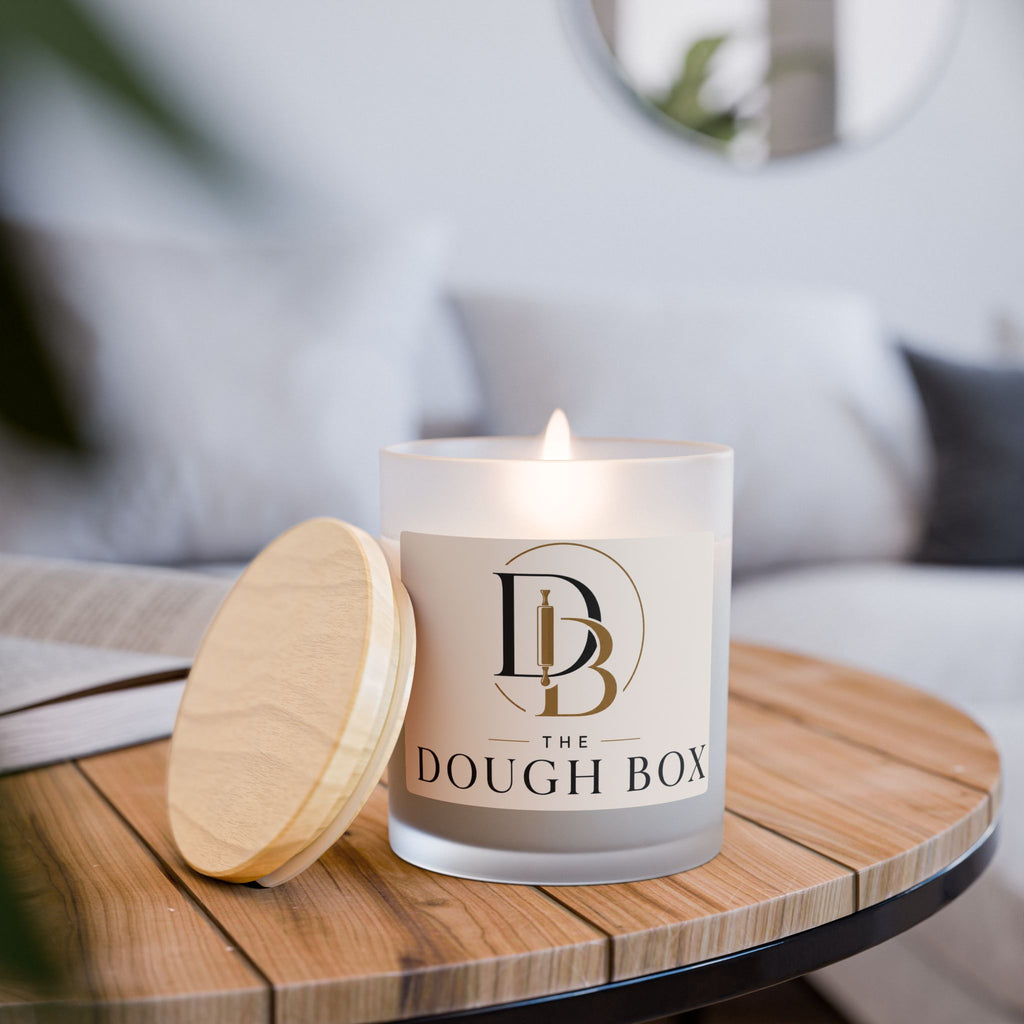 Frosted Glass Candle, 11oz